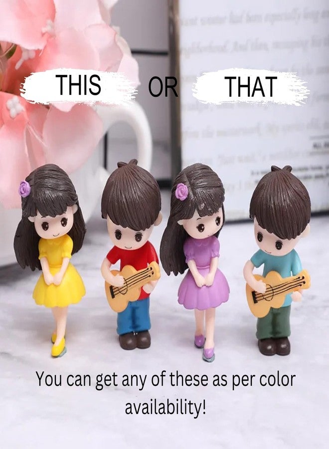 ascension Miniature Set Valentine Gift for Girlfriend Boyfriend Husband Wife Girls Boys Decorative Cute Romantic Couple Miniature Showpiece Statue Valentines Gift Items - Image 4